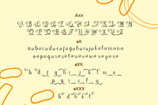 Cedurio - Calligraphy Font - Image 6