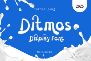 Ditmos - Display Font
