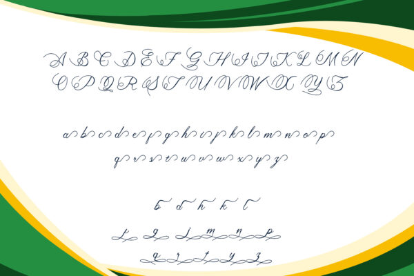 Gidya - Calligraphy Font - Image 6
