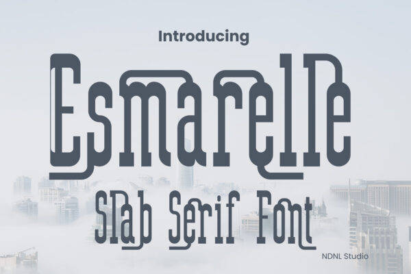 Esmarelle – Slab Serif Font