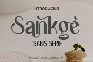 Sankge - Sans Serif Font