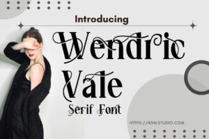 Wendric Vale - Serif Font