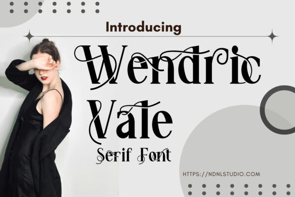 Wendric Vale - Serif Font