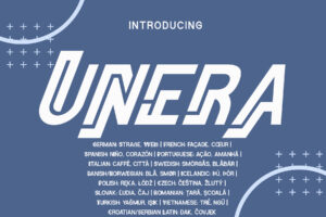 Unera-Bold Font