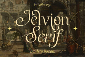 Jelvion - Serif Font