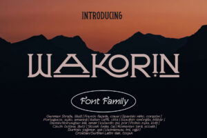 Wakorin Font