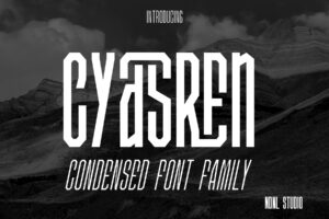 Cyasren Font