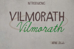 Vilmorath Font