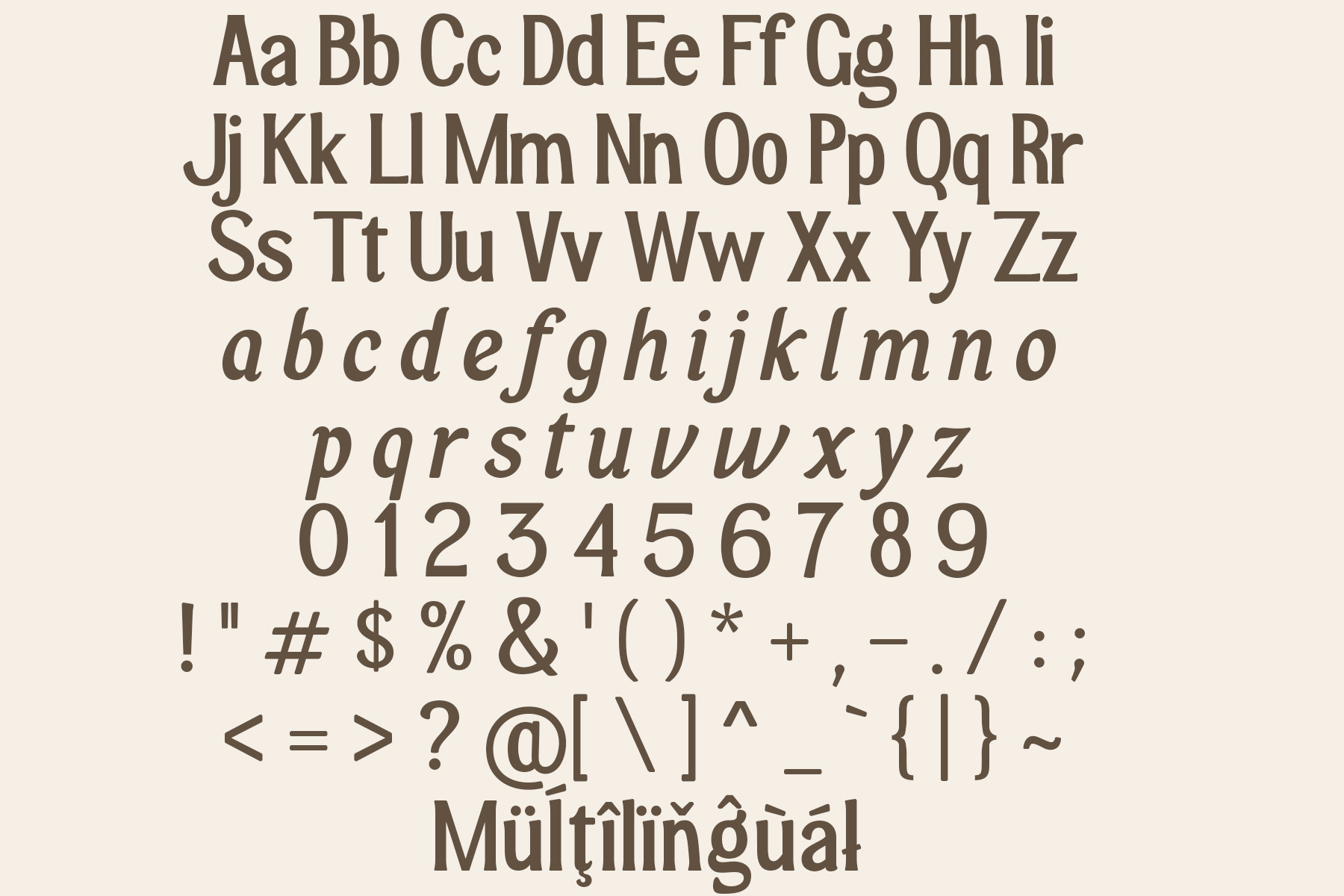 Lifoske Serif Font - Image 9