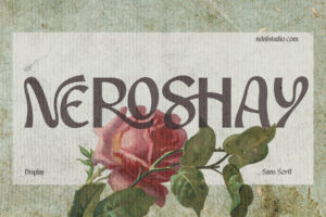 Neroshay - Sans Serif Font