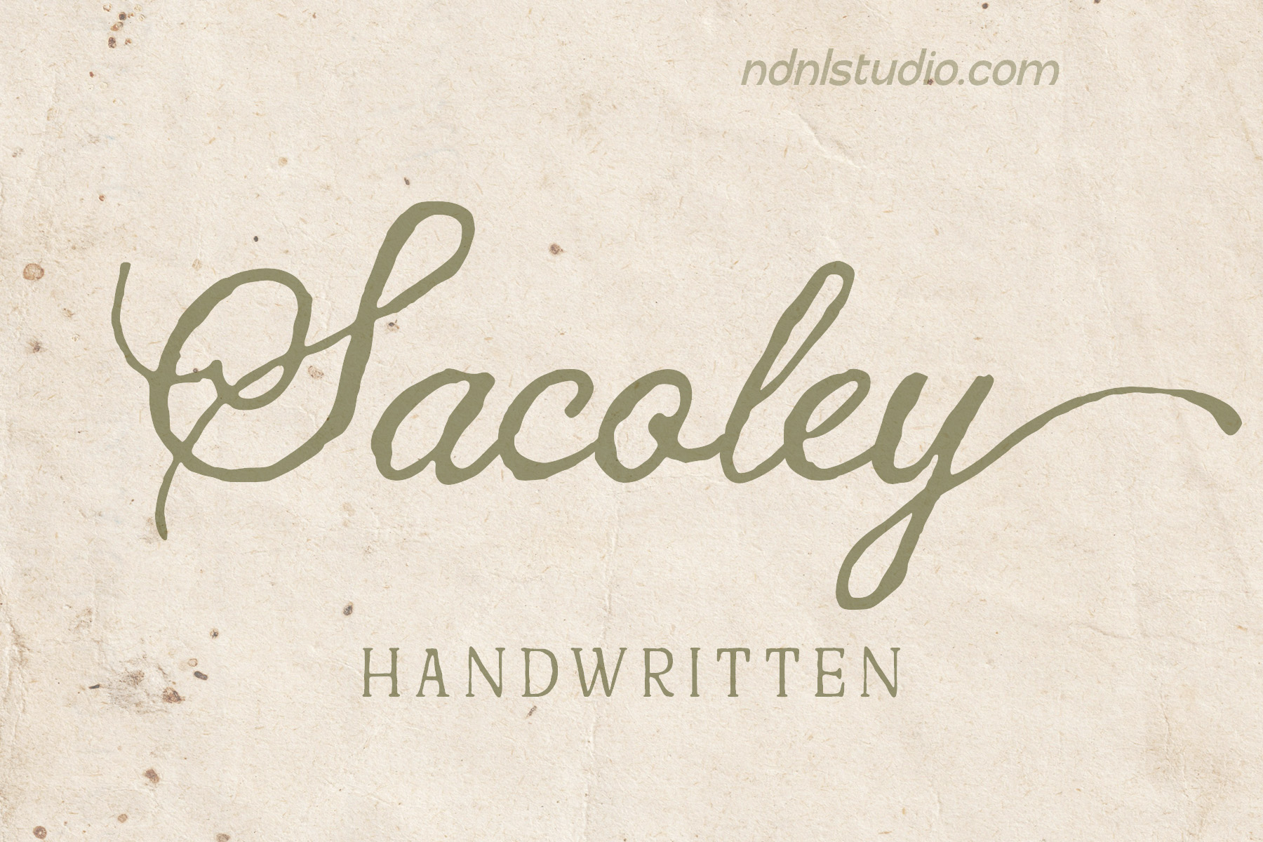 Sacoley Script Font