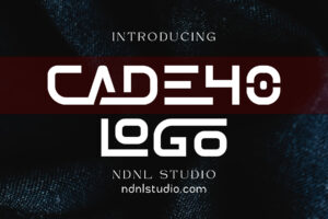 Cadeho - Futuristic Font