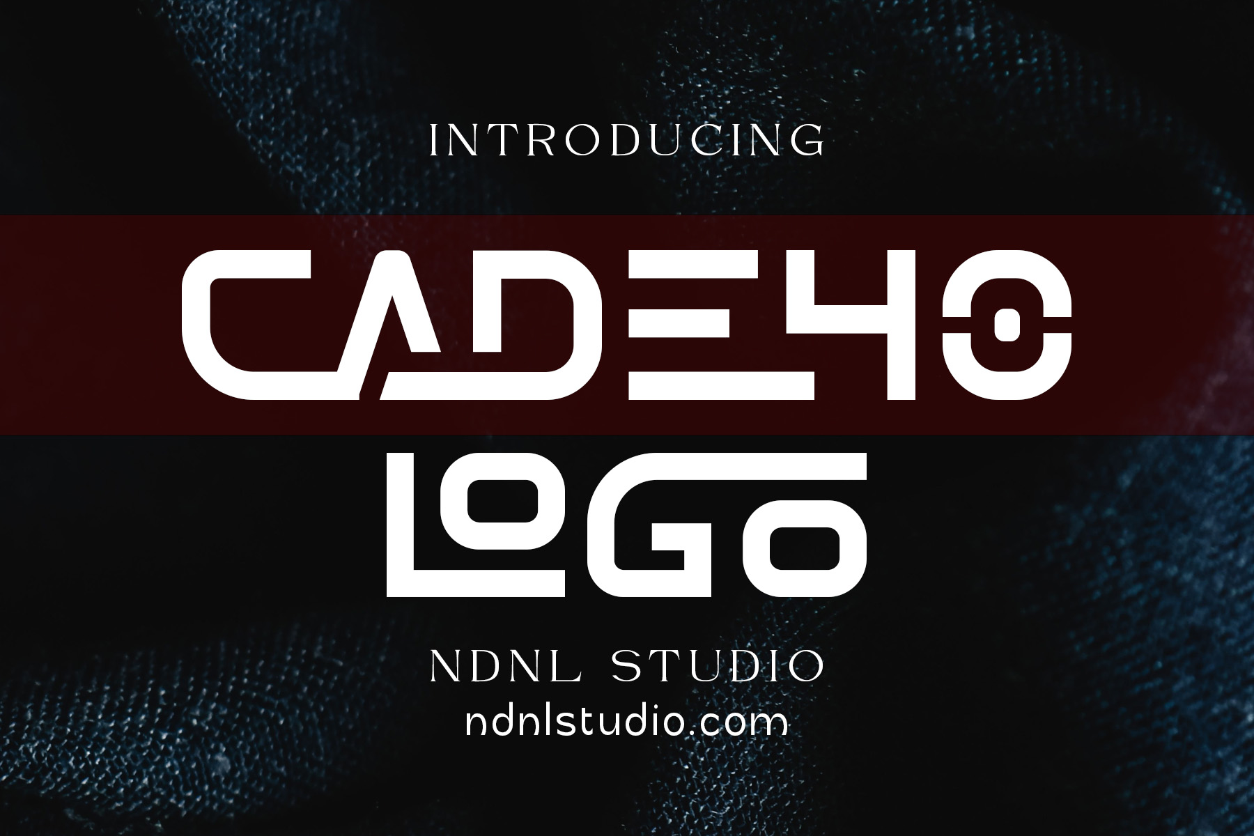 Cadeho - Futuristic Font