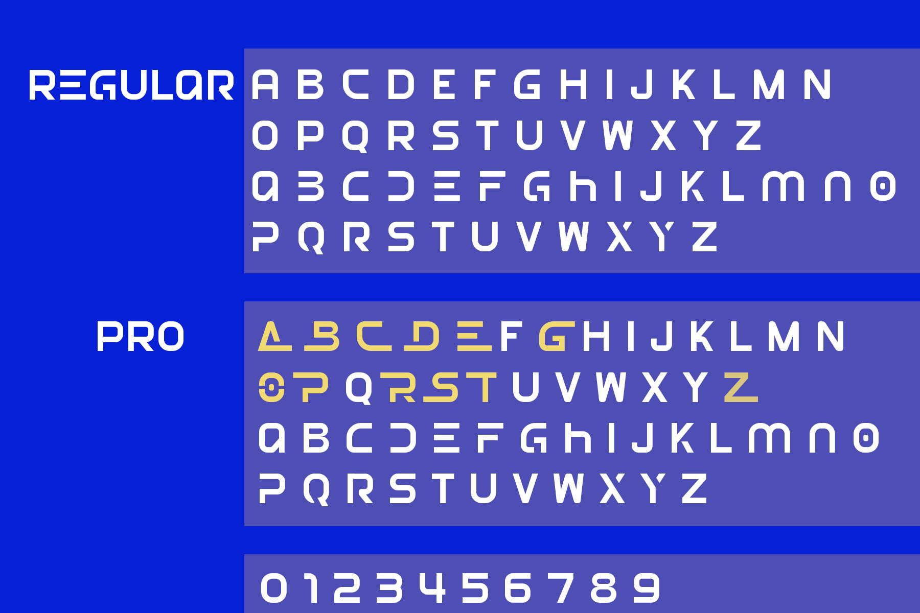 Cadeho - Futuristic Font - Image 7