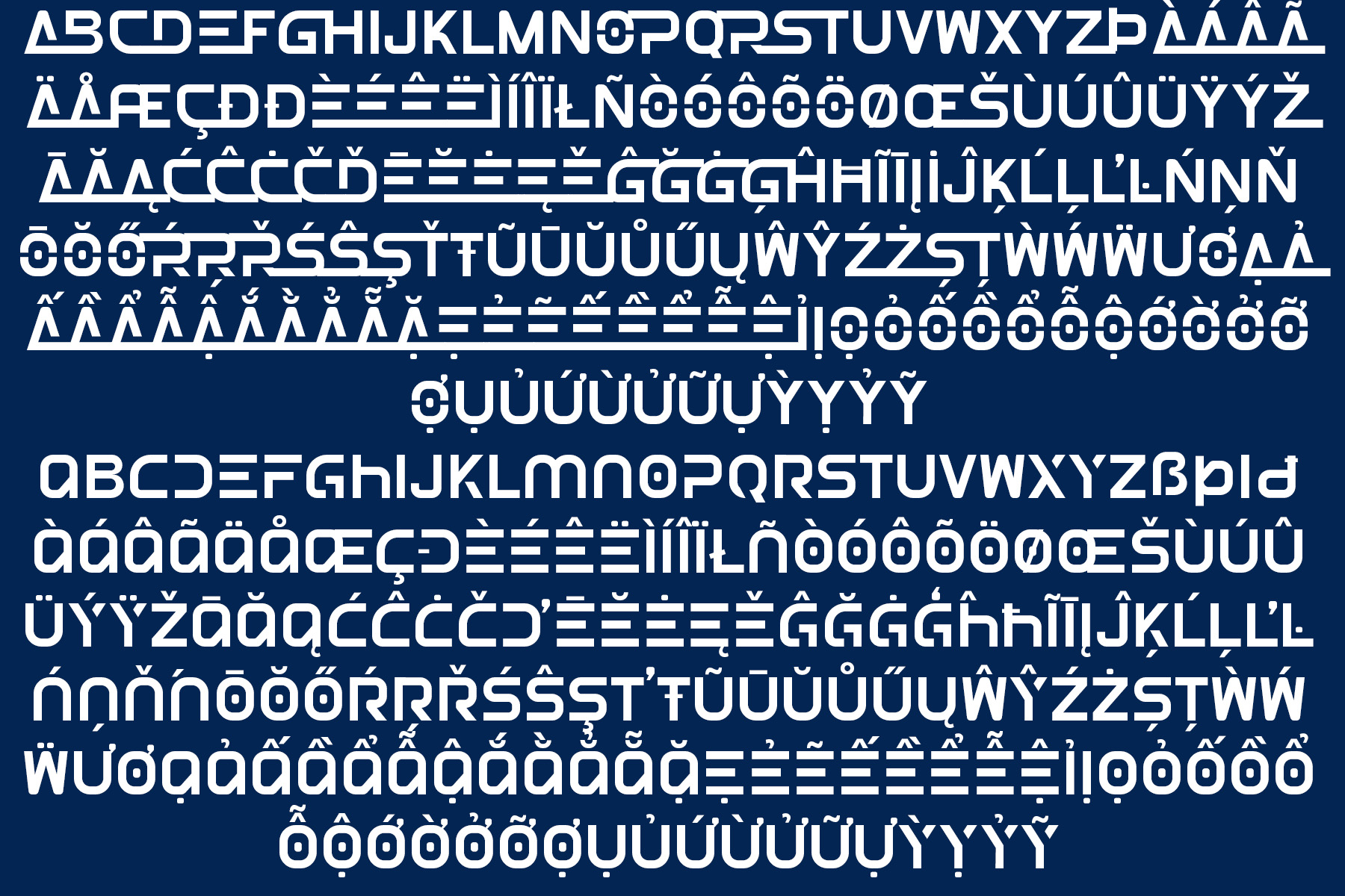 Cadeho - Futuristic Font - Image 8