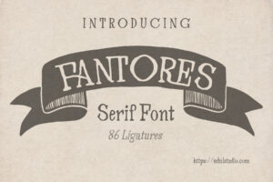 Fantores - Serif Font