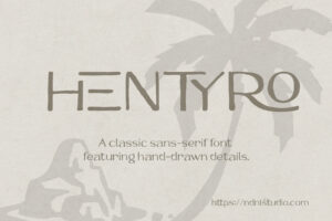 Hentyro Font