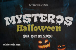 Mysteros - Halloween Font