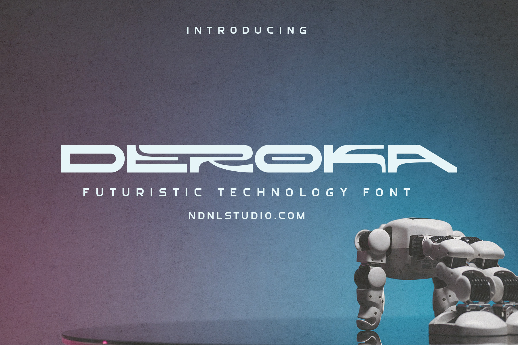 Deroka - Display Font Deroka