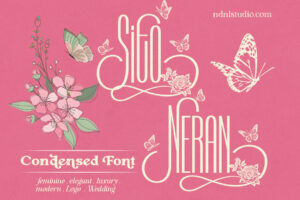 Sito Neran - Condensed Font