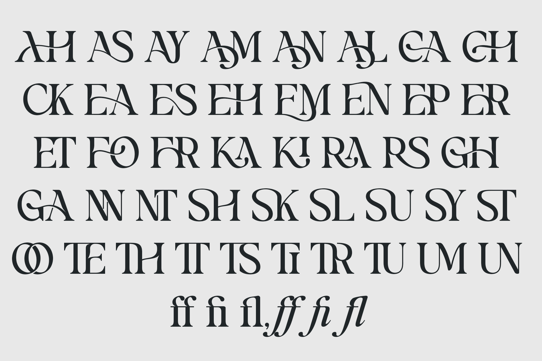 Tenskir - Serif Font Tenskir - Serif Font - Image 9
